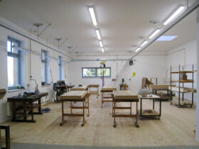 Blick in die Werkstatt